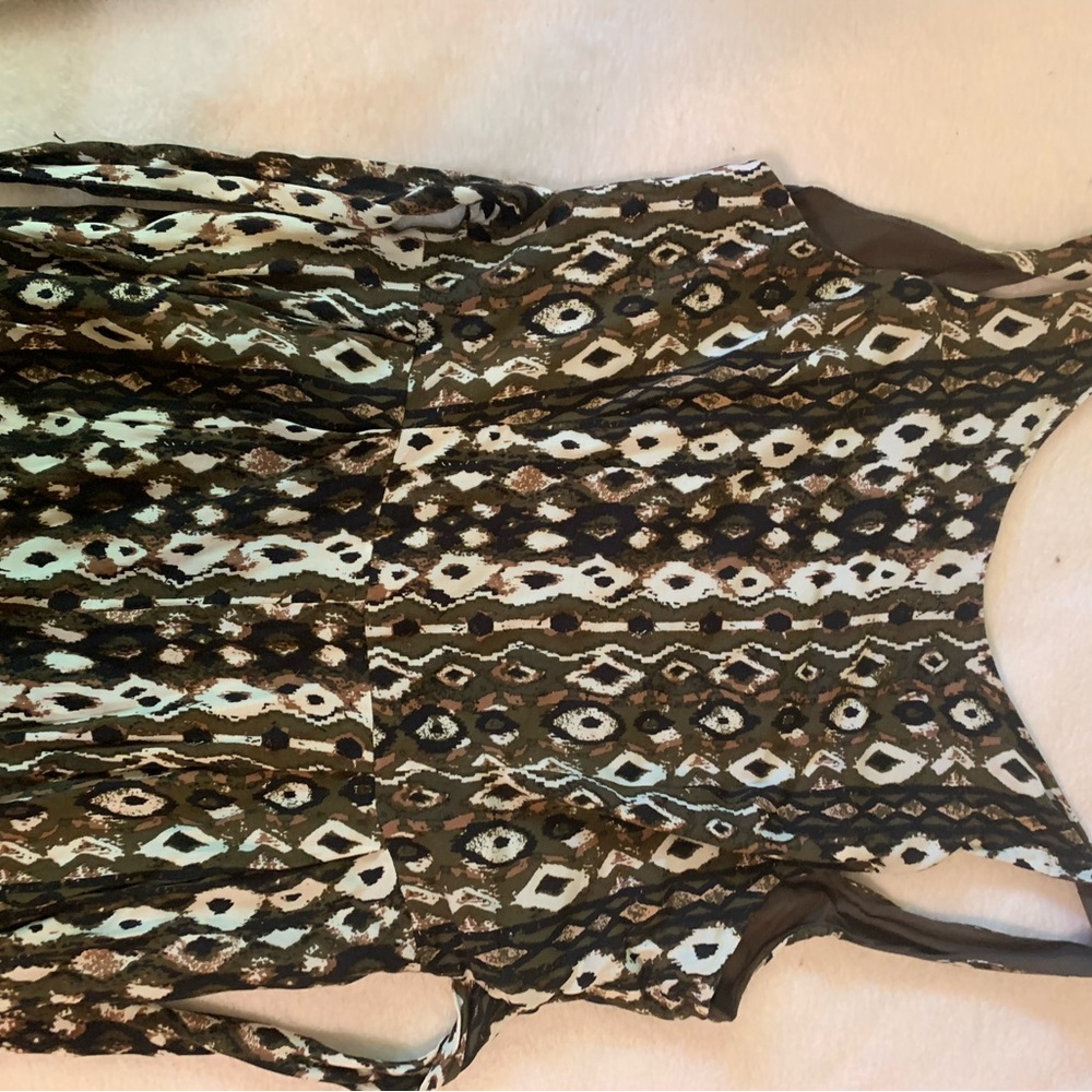 Forever 21 Animal Print Jumpsuit